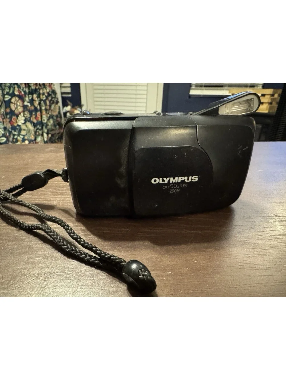 Olympus Stylus Infinity Zoom Point & Shoot Film Camera 35-70mm Untested As Is